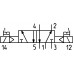 Распределитель электромагнитный Camozzi 454-011-22IL