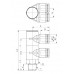 Коллектор цанговый R3/8-12 мм CDC PAT-12-03(2)