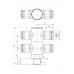 Коллектор цанговый R1/4-4 мм CDC PHT-04-02(2)