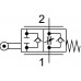 Дроссель с обратным клапаном Festo GGO-1/4-3/8 3634