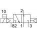 Базовый распределитель 3/2 Н.О. Festo CPE18-P1-3OL-1/4