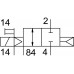 Распределитель электромагнитный 2/2 Н.З. Festo CDVI5.0-MT2H-1X2GLS-EXT