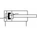 Пневмоцилиндр 100x160 мм Festo DSBC-100-160-PPSA-N3 двуст. действия, ISO 15552