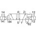 Распределитель электромагнитный 5/2 Festo JMFDH-5-1/8-EX