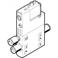 Распределитель электромагнитный 3/2 Н.О. Festo CPE14-M1BH-3OLS-QS-6