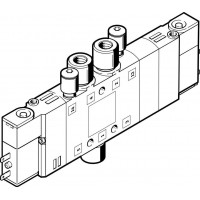 Распределитель электромагнитный 5/3 Н.З. Festo CPE10-M1BH-5/3GS-QS4-B