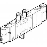 Распределитель электромагнитный 5/3 Festo CPE14-M1BH-5/3B-QS-6