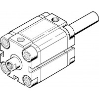 Пневмоцилиндр 12x Festo AEVU-12-P-A-S26 одностороннего действия компактный