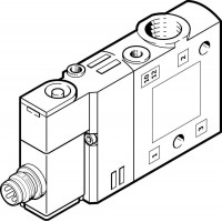 Распределитель электромагнитный 3/2 Н.О. Festo CPE14-M1CH-3OL-1/8