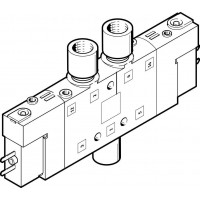 Распределитель электромагнитный 5/3 Н.З. Festo CPE10-M1BH-5/3G-M5-B