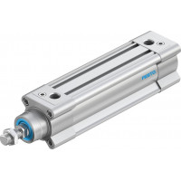 Пневмоцилиндр 40x100 мм Festo DSBC-40-100-PPVA-N3 двуст. действия, ISO 15552