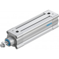 Пневмоцилиндр 63x160 мм Festo DSBC-63-160-PPVA-N3 двуст. действия, ISO 15552