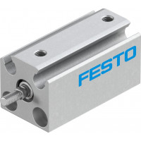 Пневмоцилиндр 6x10 мм Festo ADVC-6-10-A-P-A двустороннего действия