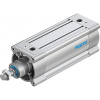 Пневмоцилиндр 100x160 мм Festo DSBC-100-160-PPVA-N3 двуст. действия, ISO 15552