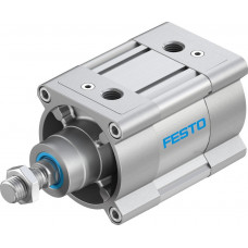 Пневмоцилиндр 100x25 мм Festo DSBC-100-25-PPVA-N3 двуст. действия, ISO 15552