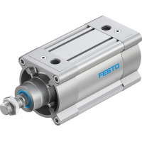 Пневмоцилиндр 100x80 мм Festo DSBC-100-80-PPVA-N3 двуст. действия, ISO 15552