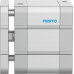 Пневмоцилиндр 100x30 мм Festo ADNGF-100-30-PPS-A двустороннего действия компактный