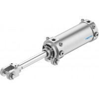 Пневмоцилиндр 63x125 мм на шарнирах Festo DWC-63-125-Y-A-G 572364 круглый двустороннего действия