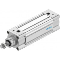 Пневмоцилиндр 63x125 мм Festo DSBC-63-125-D3-PPVA-N3 двуст. действия, ISO 15552