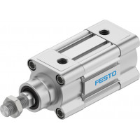 Пневмоцилиндр 50x20 мм Festo DSBC-50-20-D3-PPSA-N3 двуст. действия, ISO 15552