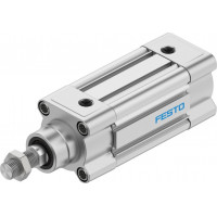 Пневмоцилиндр 50x50 мм Festo DSBC-50-50-D3-PPSA-N3 двуст. действия, ISO 15552