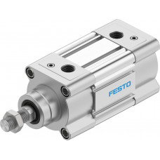 Пневмоцилиндр 63x25 мм Festo DSBC-63-25-D3-PPVA-N3 двуст. действия, ISO 15552