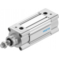 Пневмоцилиндр 63x70 мм Festo DSBC-63-70-D3-PPVA-N3 двуст. действия, ISO 15552