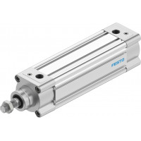 Пневмоцилиндр 63x160 мм Festo DSBC-63-160-D3-PPVA-N3 двуст. действия, ISO 15552