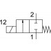 Распределитель электромагнитный 2/2 Н.З. Festo MC-2-1/8