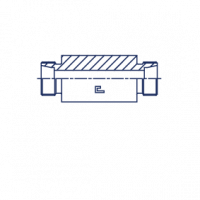 Соединение приварное W 24 Панельные под приварку WB - 105604.1