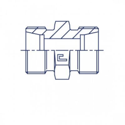 Соединение проходное прямое - 103502.1