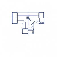 Соединение проходное Т-образное - 103921.1