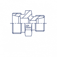 Соединение проходное редукционное прямое PR - 104134.1