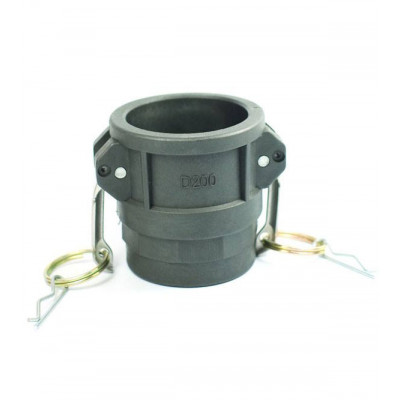 Кулачковое соединение типа DPPB розетка с резьбой BSP (MIL-C-27487) Полипропилен - 200DPPB