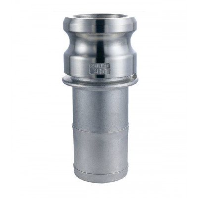Кулачковое соединение типа ESS, Штуцер (ниппель) с хвостиком (MIL-C-27487) Нержавеющая сталь - VR150ЕSS