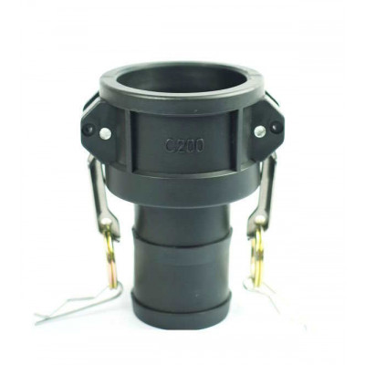 Кулачковое соединение типа CPP муфта (розетка) с хвостовиком (MIL-C-27487) Полипропилен - 100СPP