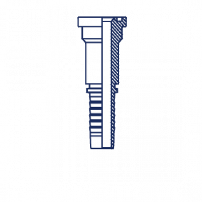 Фланец для РВД Powermaster SFS 6000 - 87611-32-24-PM