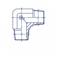 Угловой адаптер BSPТ 90° - 302001