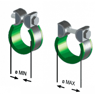 Хомут для системы STOPFLEX - STOPFA1415