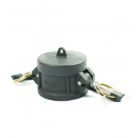 Заглушка для кулачкового соединения типа DСPP (MIL-C-27487) Полипропилен - 075DCPP