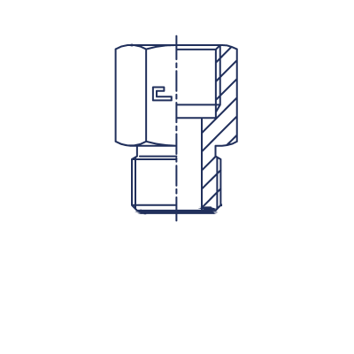 Адаптер А Переход на BSP внутр./наружн. резьба - 402205