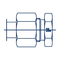 Заглушка V метрический с наружным шестигр. VF в сборе с В4 - 108010.4
