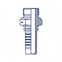 Фитинг Interlock CH BSP с наружной резьбой - CH1212MG