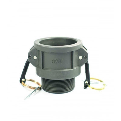 Кулачковое соединение типа BPPB, муфта (розетка) с резьбой BSPT (MIL-C-27487) Полипропилен - 400BPPB