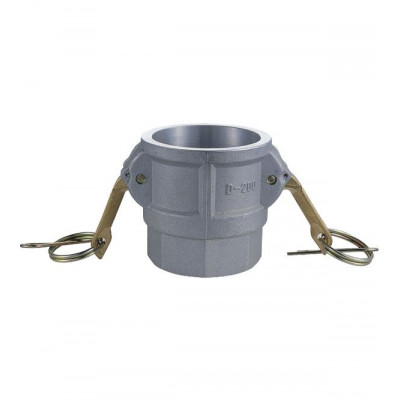 Кулачковое соединение типа DALB муфта (розетка) с резьбой BSP (MIL-C-27487) Алюминий - VR250DALB