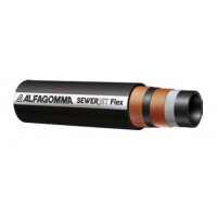 Промышленный рукав 8C9AA для водоструйной очистки и промывки канализации 250 бар ALFAGOMMA - 8C9AA025338