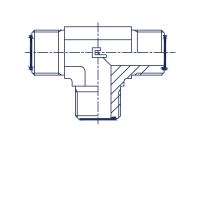 Соединение проходное P Т-образное - 404901