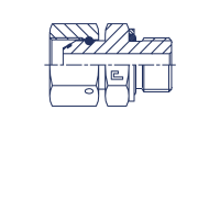 Адаптер BSP с накидной гайкой упл. тип H - 307601