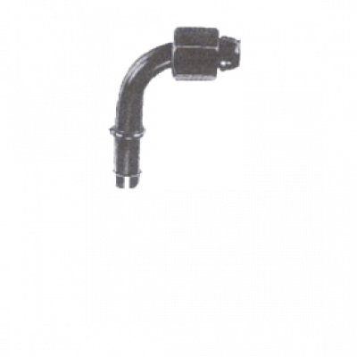 Штуцер угол 90° - Фитинг с накидной гайкой DN 06 1/4 (90) - 8044.90.0600