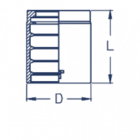 Муфты обжимные CX 1SC без зачистки - BXC04